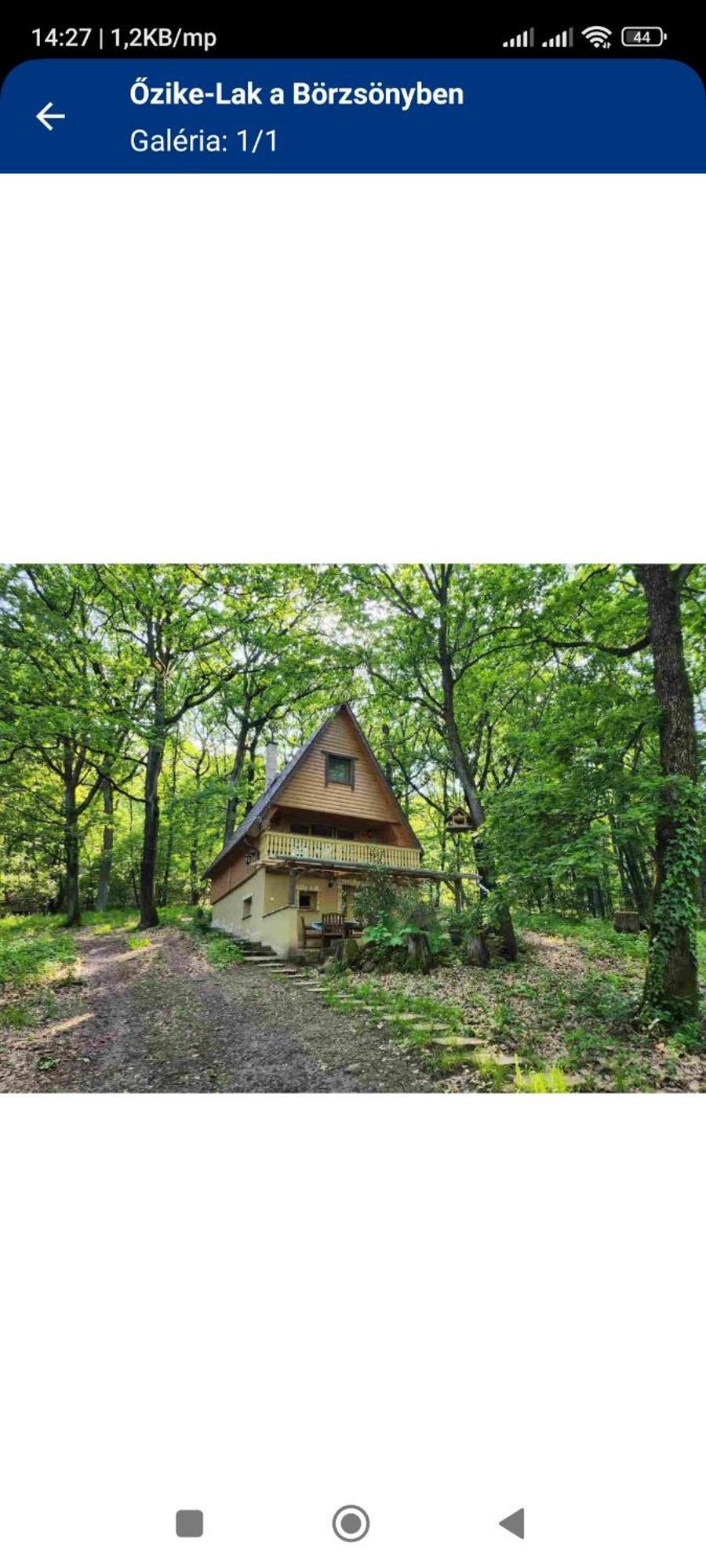 Villa Ozike-Lak A Boerzsoenyben Verőcemaros Esterno foto