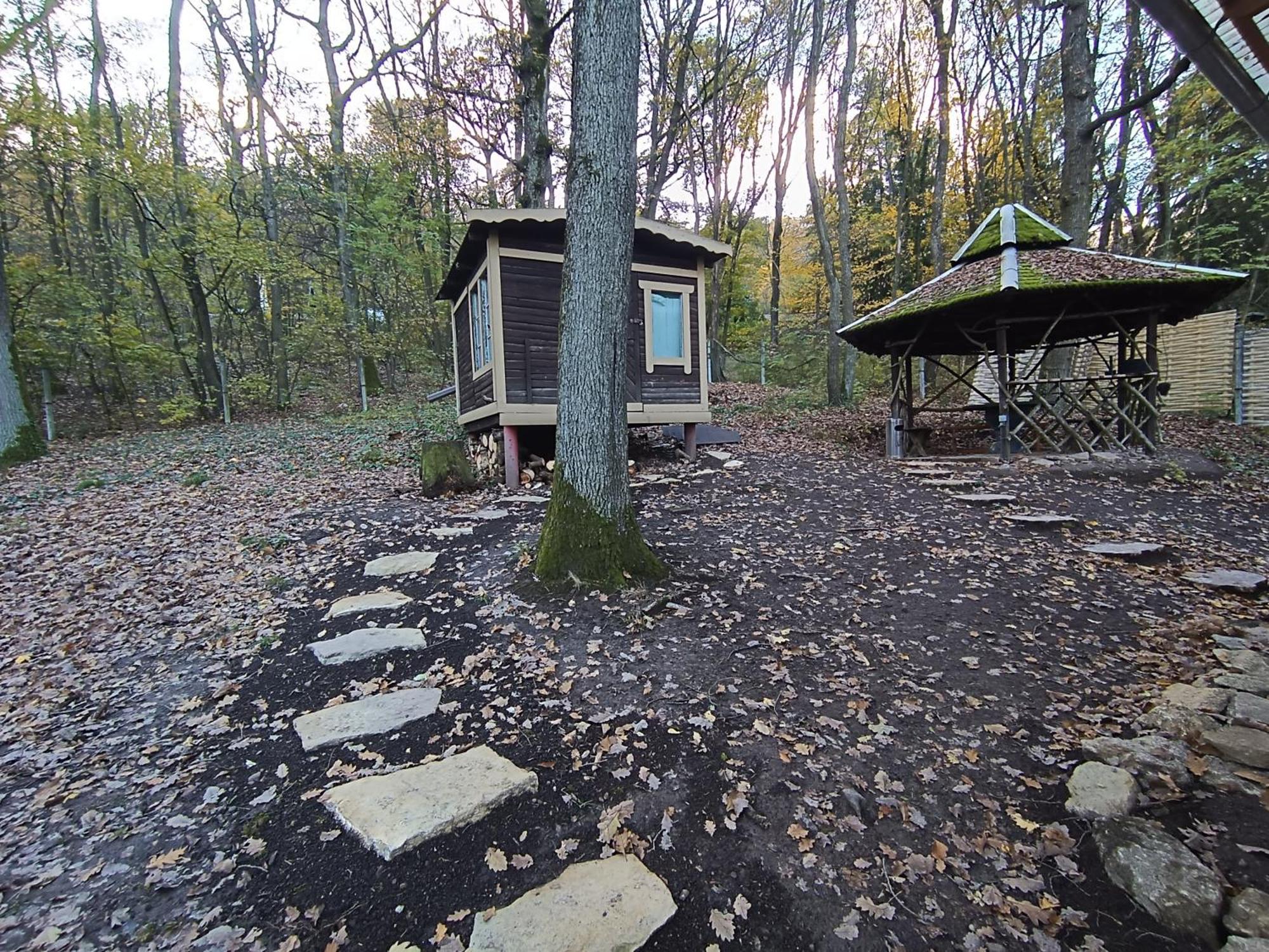 Villa Ozike-Lak A Boerzsoenyben Verőcemaros Esterno foto
